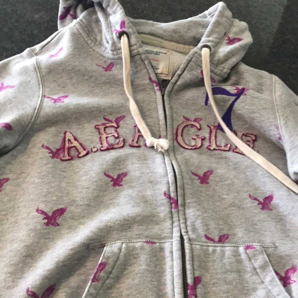 American Eagle Zip up Hoodie